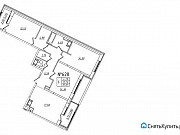 3-комнатная квартира, 85 м², 7/11 эт. Санкт-Петербург