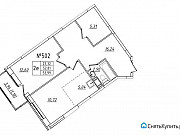 1-комнатная квартира, 54 м², 4/11 эт. Санкт-Петербург