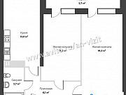 2-комнатная квартира, 57 м², 16/25 эт. Самара