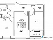 2-комнатная квартира, 56 м², 8/11 эт. Санкт-Петербург