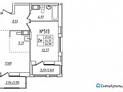 1-комнатная квартира, 47 м², 6/11 эт. Санкт-Петербург