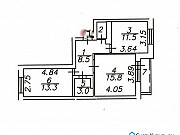 2-комнатная квартира, 54 м², 9/10 эт. Астрахань