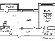 2-комнатная квартира, 60 м², 9/11 эт. Санкт-Петербург