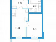 1-комнатная квартира, 29 м², 11/11 эт. Санкт-Петербург