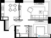 2-комнатная квартира, 56 м², 24/39 эт. Москва