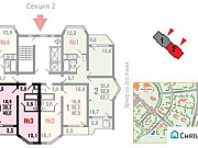 1-комнатная квартира, 40 м², 7/17 эт. Москва