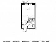 1-комнатная квартира, 20 м², 14/16 эт. Москва