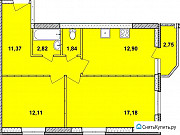 2-комнатная квартира, 58 м², 3/22 эт. Нижний Новгород