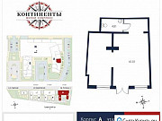 ПСН 65.82 кв.м. от застройщика в ЖК Континенты Санкт-Петербург