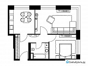 2-комнатная квартира, 59 м², 6/33 эт. Москва