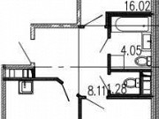 2-комнатная квартира, 64 м², 5/12 эт. Санкт-Петербург