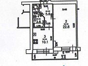 1-комнатная квартира, 49 м², 9/10 эт. Нижний Новгород