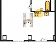 1-комнатная квартира, 45 м², 4/16 эт. Челябинск