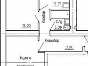 2-комнатная квартира, 62 м², 7/9 эт. Таганрог