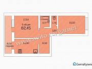 2-комнатная квартира, 62 м², 3/10 эт. Ярославль