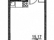 Студия, 20 м², 15/17 эт. Санкт-Петербург