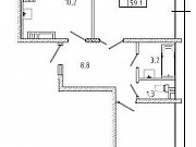 2-комнатная квартира, 60 м², 16/18 эт. Ставрополь