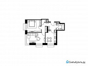 2-комнатная квартира, 70 м², 4/5 эт. Москва