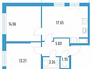 2-комнатная квартира, 54 м², 18/19 эт. Санкт-Петербург