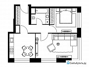 2-комнатная квартира, 60 м², 13/33 эт. Москва