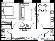 2-комнатная квартира, 60 м², 2/5 эт. Москва