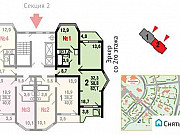 2-комнатная квартира, 63 м², 3/17 эт. Москва