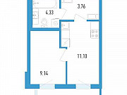 1-комнатная квартира, 29 м², 11/11 эт. Санкт-Петербург