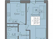 1-комнатная квартира, 47 м², 7/21 эт. Липецк