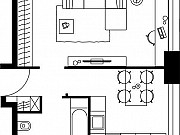 1-комнатная квартира, 39 м², 6/39 эт. Москва