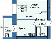 1-комнатная квартира, 35 м², 3/10 эт. Йошкар-Ола