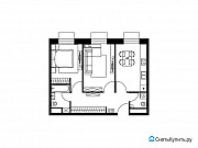 2-комнатная квартира, 59 м², 5/5 эт. Москва