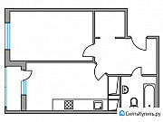 1-комнатная квартира, 38 м², 5/24 эт. Москва