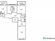 3-комнатная квартира, 83 м², 6/11 эт. Санкт-Петербург