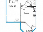 1-комнатная квартира, 40 м², 16/17 эт. Оренбург