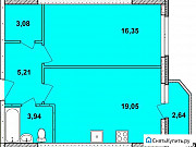 1-комнатная квартира, 48 м², 3/22 эт. Нижний Новгород