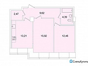 2-комнатная квартира, 60 м², 3/20 эт. Санкт-Петербург