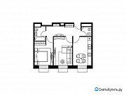 2-комнатная квартира, 59 м², 3/5 эт. Москва