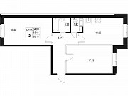 2-комнатная квартира, 63 м², 4/10 эт. Санкт-Петербург