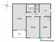 2-комнатная квартира, 50 м², 5/6 эт. Санкт-Петербург