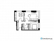 2-комнатная квартира, 59 м², 6/39 эт. Москва