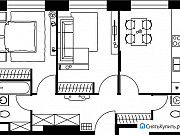 2-комнатная квартира, 65 м², 2/5 эт. Москва