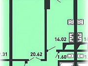 1-комнатная квартира, 49 м², 15/26 эт. Екатеринбург