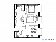 2-комнатная квартира, 61 м², 3/5 эт. Москва