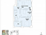 2-комнатная квартира, 73 м², 10/25 эт. Москва