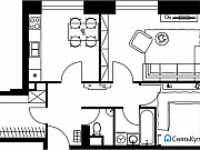 2-комнатная квартира, 65 м², 2/5 эт. Москва