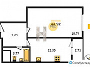 1-комнатная квартира, 44 м², 10/26 эт. Самара