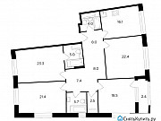 4-комнатная квартира, 144 м², 5/18 эт. Москва