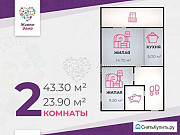 2-комнатная квартира, 43 м², 3/9 эт. Волгоград