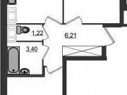 2-комнатная квартира, 46 м², 15/24 эт. Санкт-Петербург