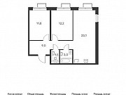 2-комнатная квартира, 60 м², 14/18 эт. Москва